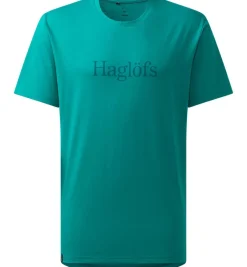 Haglu00f6fs Paidat Ja Neuleet*Haglöfs t-paita Outsiders Tee 5UD Wild Teal