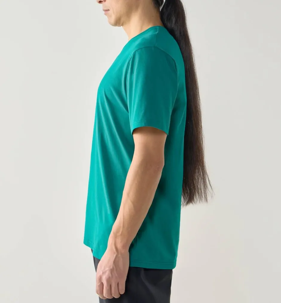Haglu00f6fs Paidat Ja Neuleet*Haglöfs t-paita Outsiders Tee 5UD Wild Teal