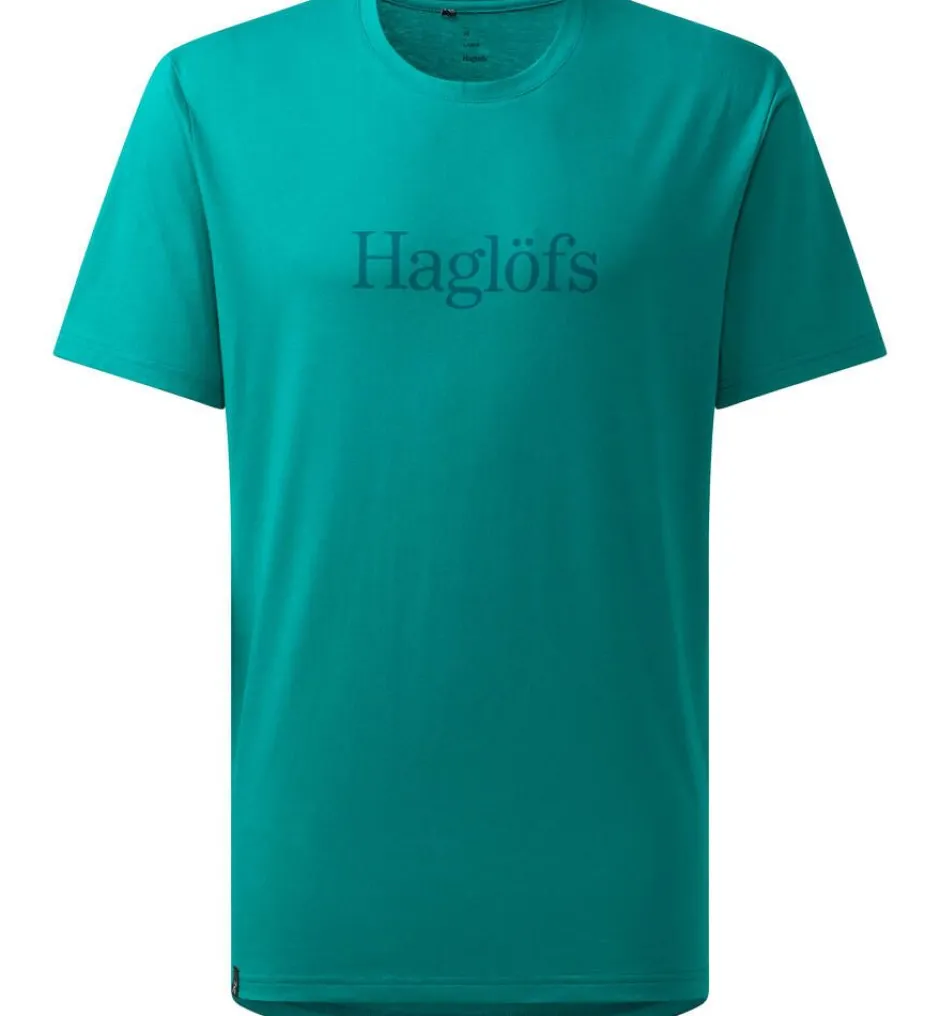 Haglu00f6fs Paidat Ja Neuleet*Haglöfs t-paita Outsiders Tee 5UD Wild Teal