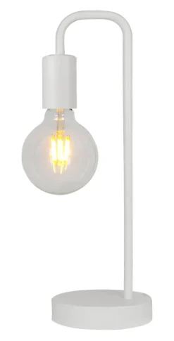 Heat Sisustusvalaisimet*Hook pöytävalaisin 38 cm valkoinen