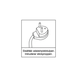 Heat Sisustusvalaisimet*plafondi Discus Easy Mount 38 cm maalattu puu