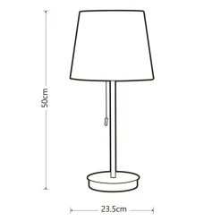Heat Sisustusvalaisimet*pöytävalaisin Rose 50 cm ruusukulta-valkoinen