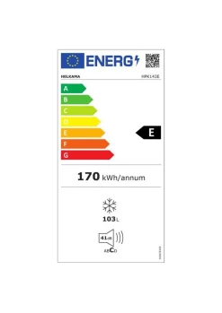 Helkama Jääkaapit Ja Pakastimet*pakastin HPK143E 103 l valkoinen