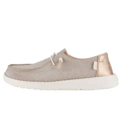 Hey Dude Kangaskengät*kangaskengät Wendy Metallic Sparkle 7D9 Rose Gold