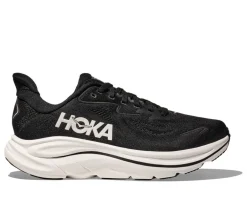 Hoka Juoksu- Ja Treenikengät*juoksukengät Clifton 10 Wide BLACK / WHITE