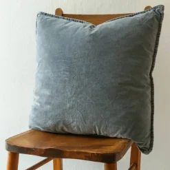 IB Laursen Sisustustekstiilit*tyynynpäällinen sametti dusty blue