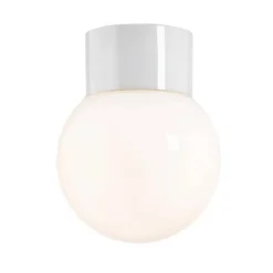 Ifu00f6 Electric Ulkovalaisimet*Ifö Electric Classic Glob Ø150mm,  valkoinen, suora posliinikanta