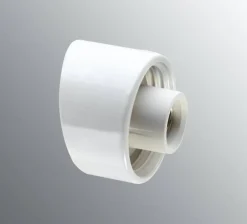 Ifu00f6 Electric Lamput Ja Valaisintarvikkeet*Ifö Electric posliinikanta vino, valkoinen, kierre 84,5 mm