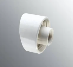 Ifu00f6 Electric Lamput Ja Valaisintarvikkeet*Ifö Electric posliinikanta vino, valkoinen, kierre 84,5 mm,