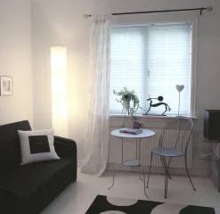 Ihanin Verhot Ja Verhotarvikkeet*kangasvekkiverho 160x170 cm valkoinen
