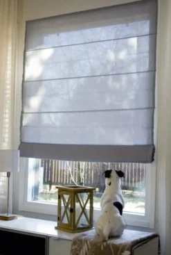Ihanin Verhot Ja Verhotarvikkeet*Klaudia laskosverho harmaa 160x160 cm