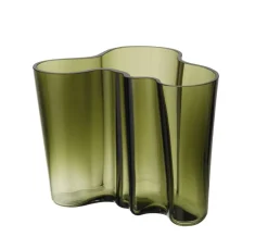 Iittala Maljakot Ja Ruukut*Aalto Maljakko 160 mm sammaleenvihreä