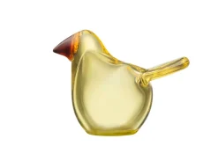 Iittala Koriste-Esineet*Birds by Toikka Sieppo sitruunankeltainen/kupari