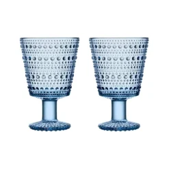 Iittala Astiat*Kastehelmi Juomalasi 26 cl vedensininen 2kpl