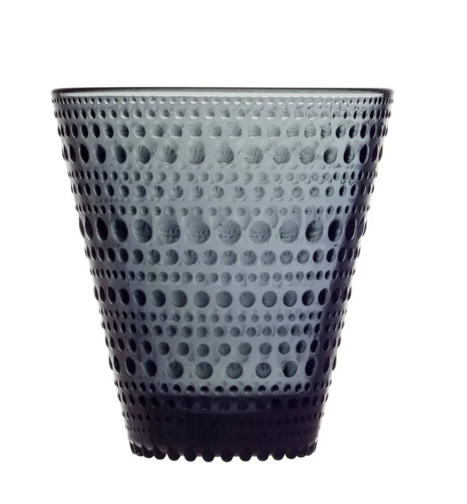 Iittala Astiat*Kastehelmi juomalasi 30 cl 2 kpl tummanharmaa
