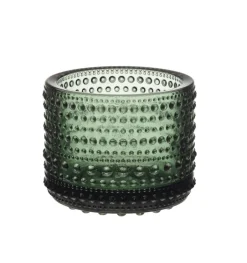 Iittala Lyhdyt Ja Kynttilänjalat*Kastehelmi kynttilälyhty 64 mm havunvihreä