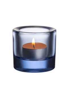 Iittala Lyhdyt Ja Kynttilänjalat*Kivi kynttilälyhty 60 mm vedensininen