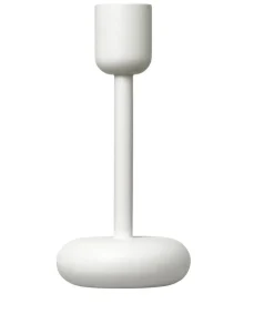 Iittala Lyhdyt Ja Kynttilänjalat*Nappula Kynttilänjalka 183 mm valkoinen