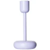 Iittala Lyhdyt Ja Kynttilänjalat*Nappula kynttilänjalka 183 mm vaalea lila