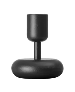 Iittala Lyhdyt Ja Kynttilänjalat*Nappula Kynttilänjalka 107 mm tummanharmaa