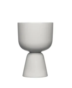 Iittala Maljakot Ja Ruukut*Nappula ruukku 190x125 mm vaaleanharmaa