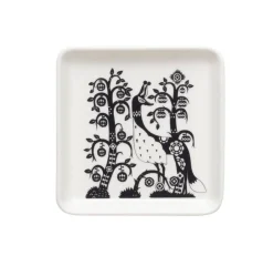 Iittala Astiat*Taika lautanen Taika neliö 12x12 cm musta