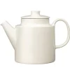 Iittala Tarjoilu*Teema valkoinen Teekannu 1 L valkoinen