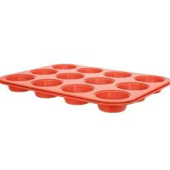 Iloleipuri Leivonta*muffinssivuoka 12 kpl oranssi