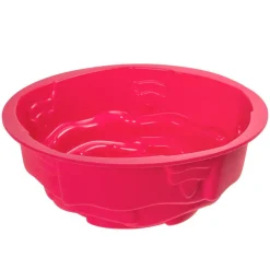 Iloleipuri Leivonta*ruusuvuoka 23 cm silikonia pinkki