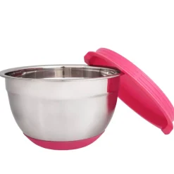 Iloleipuri Leivonta|Keittiötarvikkeet*teräskulho 1,5 l pinkki
