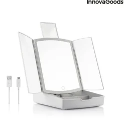 InnovaGoods Kauneus Ja Terveys*meikkauspeili 3-in-1