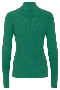 InWear Neulepuserot*neule OdettaIW highneck Emerald Green 185338