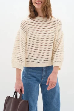 InWear Neulepuserot*neule PietlW 110701 Luonnonvalkoinen
