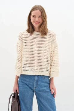 InWear Neulepuserot*neule PietlW 110701 Luonnonvalkoinen