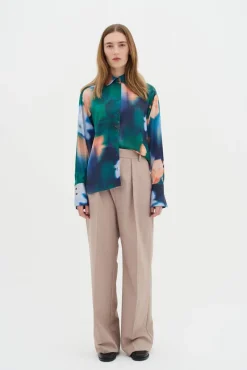 InWear Puserot*pusero CieloIW Pauline Shirt Blurry Flower 302555