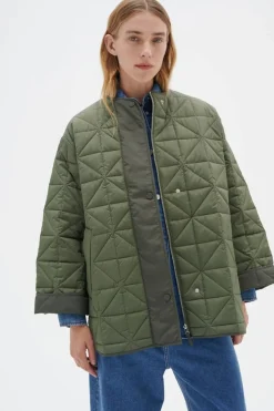 InWear Kevät- Ja Syystakit*takki TeiganIW coat Beetle green 190312
