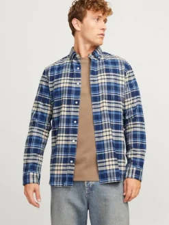 Jack & Jones Kauluspaidat*flanellipaita 12265385 Jprblunorris