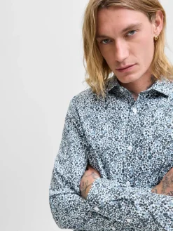 Jack & Jones Kauluspaidat*paita Jprblackpool Goblin blue