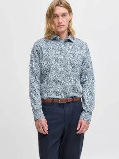 Jack & Jones Kauluspaidat*paita Jprblackpool Goblin blue