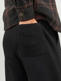 Jack & Jones Plus Housut*collegehousut Jpstgordon Black