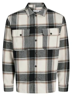 Jack & Jones Plus Kevättakit*paitatakki Jjecharge Crockery