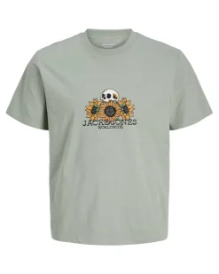 Jack & Jones Plus T-Paidat*Jack Jones Plus t-paita Jorcatskills Skull