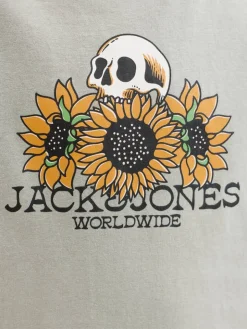 Jack & Jones T-Paidat*Jack Jones t-paita Jorcarskills Skull