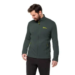 Jack Wolfskin Fleecet, Colleget Ja Hupparit|Takit*fleece Kolbenberg fz T0138 Black olive