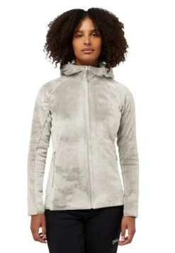 Jack Wolfskin Fleecet, Colleget Ja Hupparit*fleece Rotwand Hooded fz W A0056 Pale sand