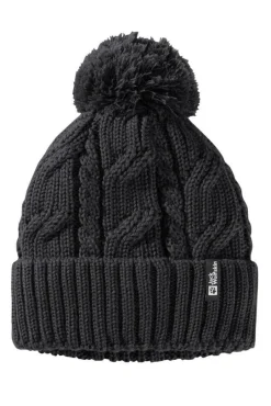 Jack Wolfskin Asusteet|Asusteet*pipo Pompom beanie 6000 Black