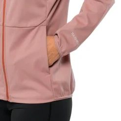 Jack Wolfskin Fleecet, Colleget Ja Hupparit*softshelltakki Feldberg W 2919 Rose dawn