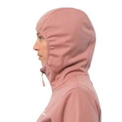 Jack Wolfskin Fleecet, Colleget Ja Hupparit*softshelltakki Feldberg W 2919 Rose dawn