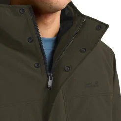 Jack Wolfskin Takit|Talvitakit*takki Cold Camp Coat E0205 Obsidian moss