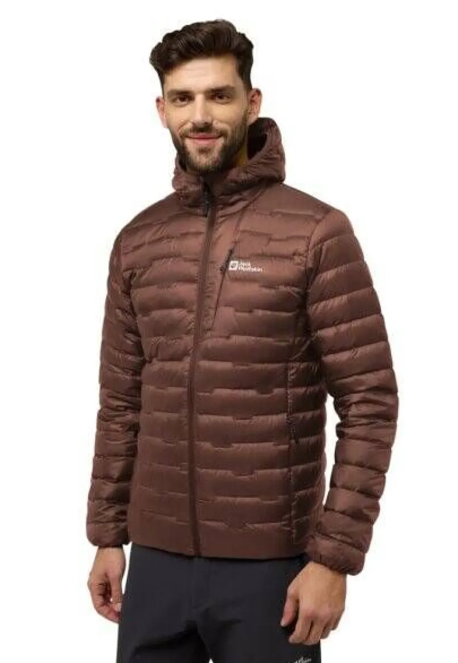 Jack Wolfskin Takit|Talvitakit*takki Passamani Down hoody RDS D0107 Hot choc